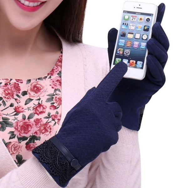 Women Winter Wrist Gloves